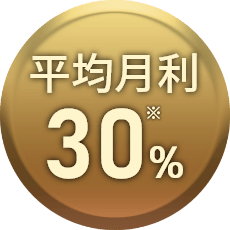 平均月利30％